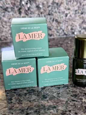 La Mer The Moisturizing Cream Mini Trio and The Treatment Lotion